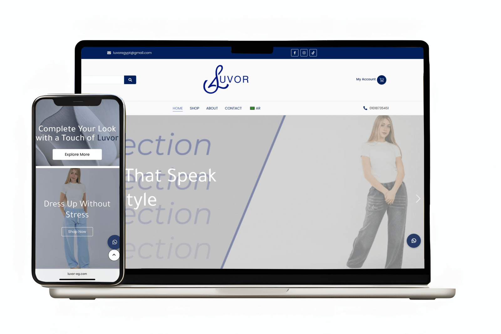 Luvor website