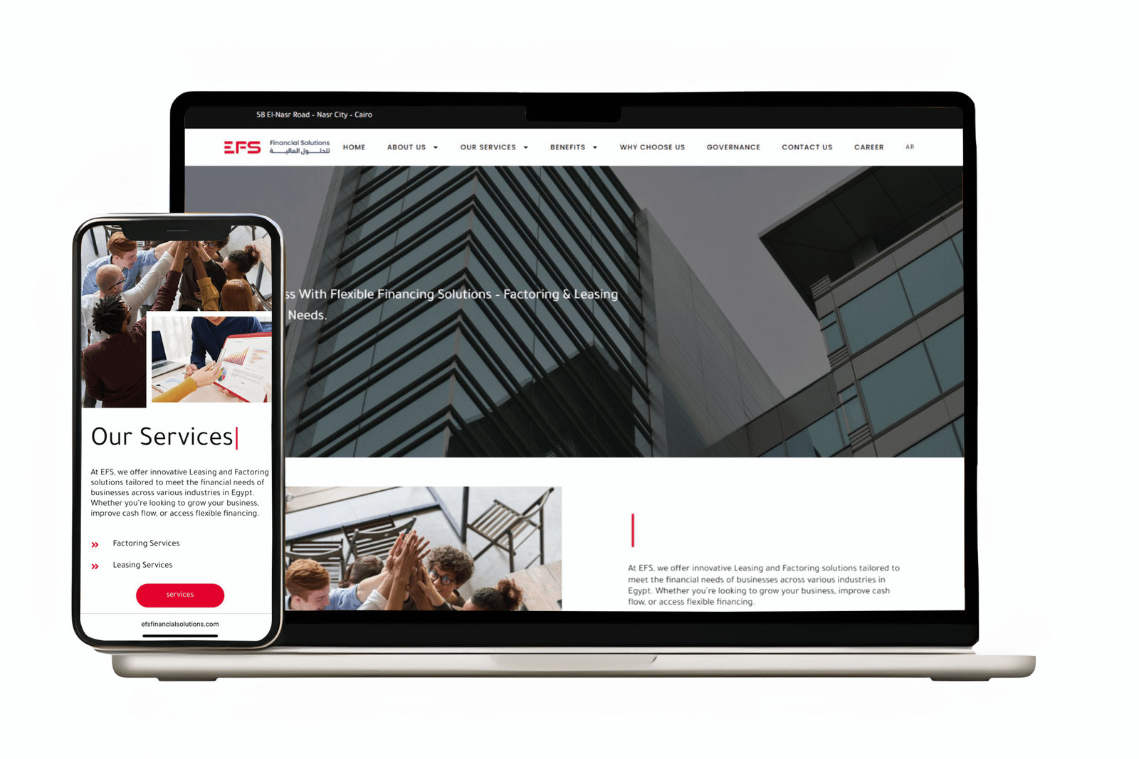 EFS Financial Solutions website